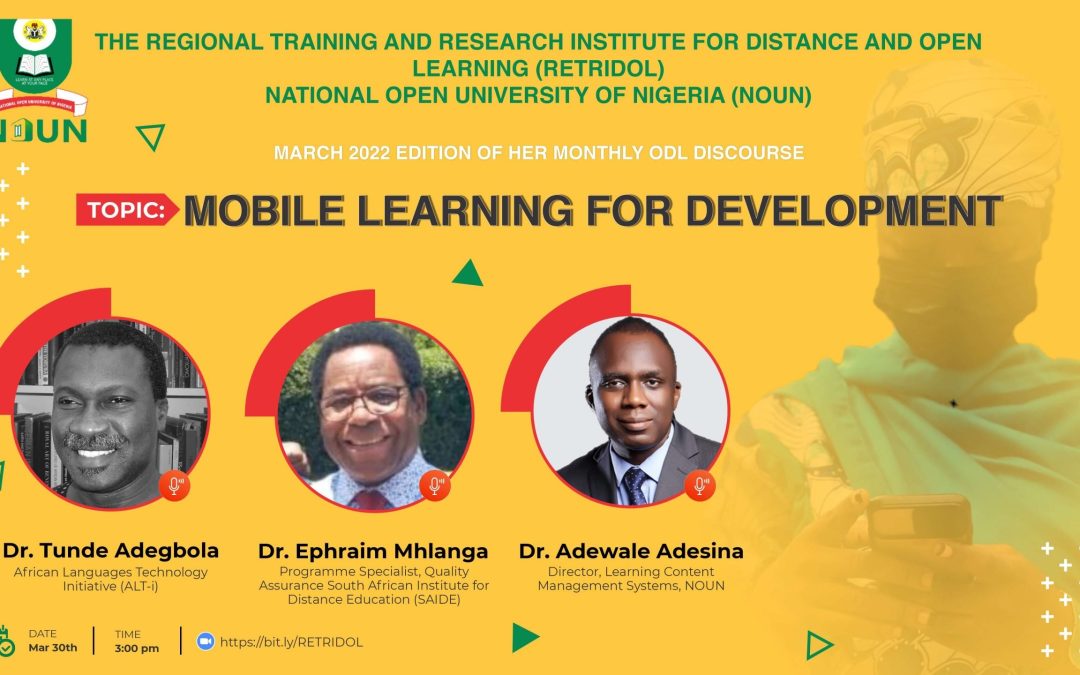 Mobile Learning for Development