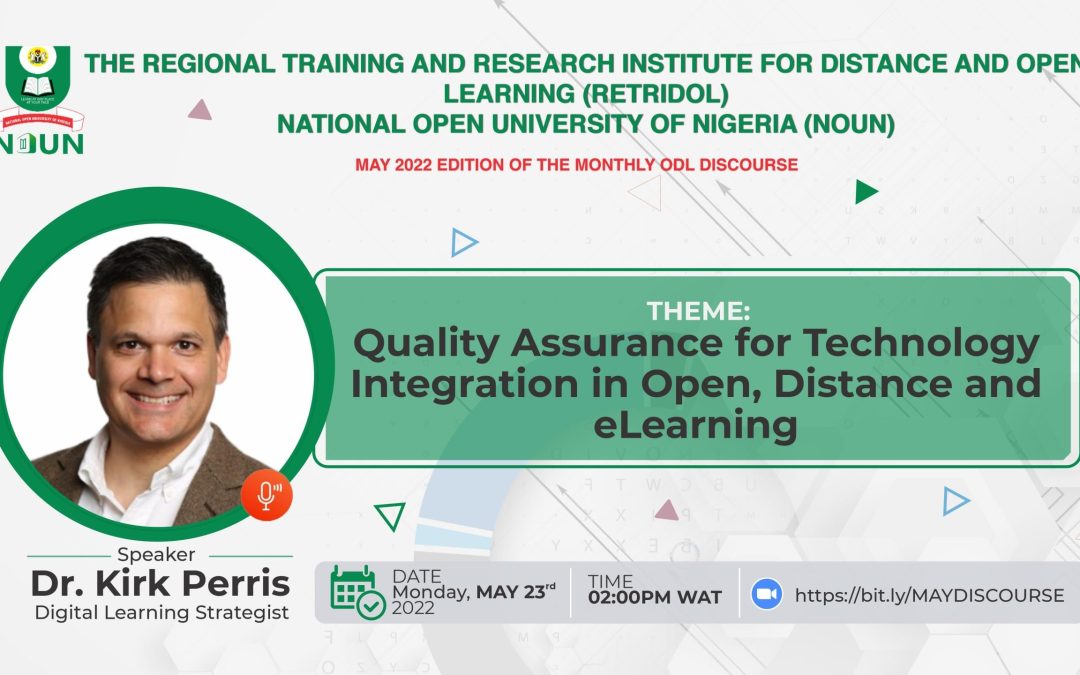 Quality Assurance for Technology Integration in Open, Distance and eLearning