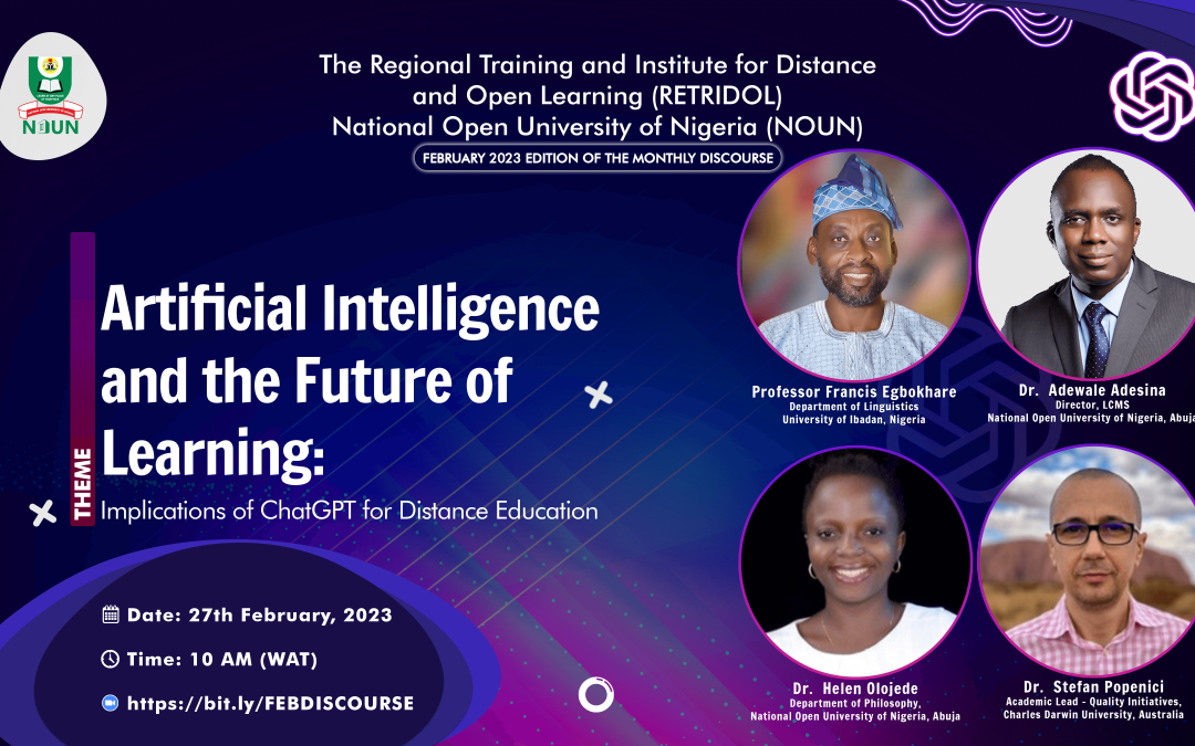 Artificial Intelligence and the Future of Learning: Implications of ChatGPT for Distance Education